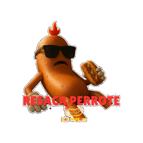 Hot Dog Madrid Sticker by HOTPERROTE
