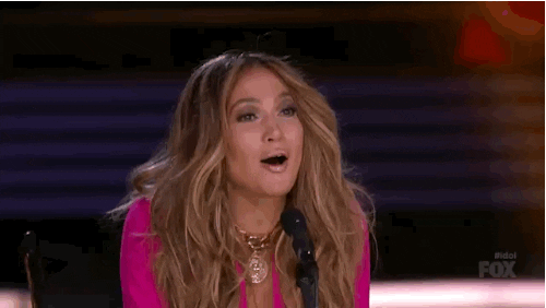 Jennifer Lopez Smile GIF by American Idol - Find & Share on GIPHY