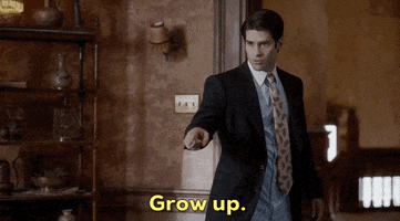 Be Mature Grow Up GIF by CBS