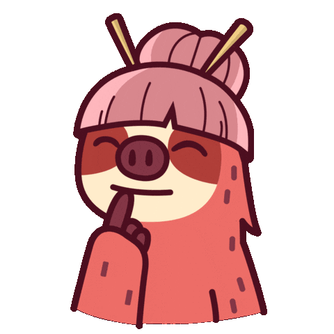 Mystery Talking Sticker by Sloooths