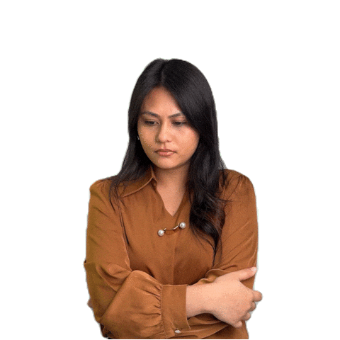 Confused Mahima Sticker by Peepal Group