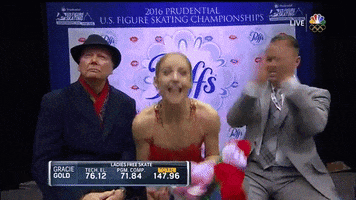 happy gracie gold GIF by U.S. Figure Skating