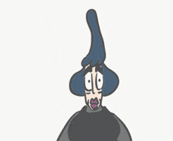 Surprised Halloween GIF