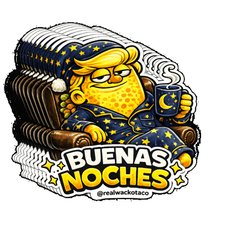 Tired Good Night Sticker