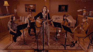 Music Video Singing GIF by Caroline Spence
