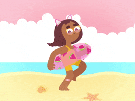 Excited Spring Break GIF by Art of tvb