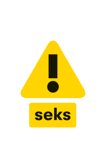 Let Op Sticker by kijkwijzeronline