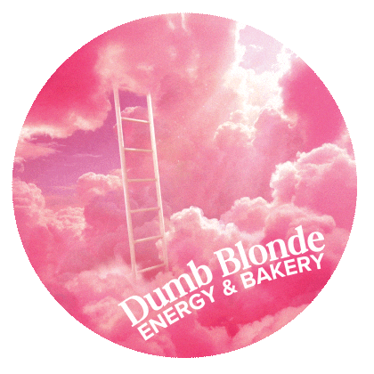 Dumb Blonde Sticker by Decal Queen Co