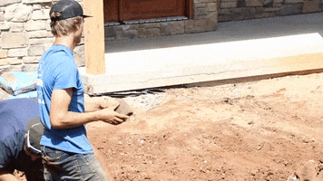 Dirt Work Throwing Rocks GIF by JC Property Professionals