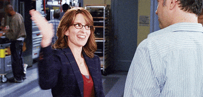 high five 30 rock GIF