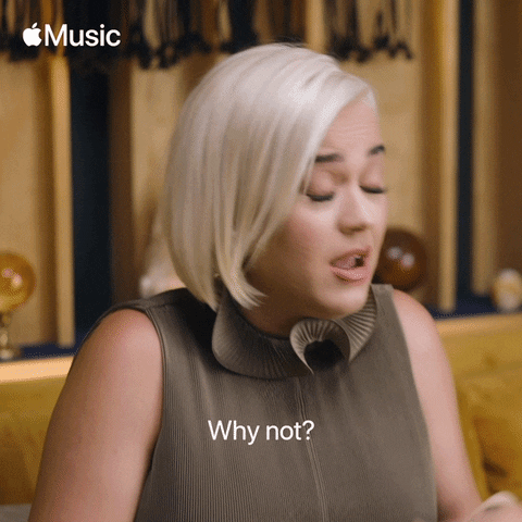 Confused Katy Perry GIF by Apple Music
