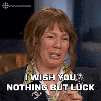 Dragons Den Good Luck GIF by CBC