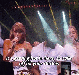 Image result for nelly it's getting hot in here gif