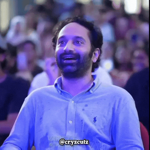 Fahadh Faasil Smile GIF
