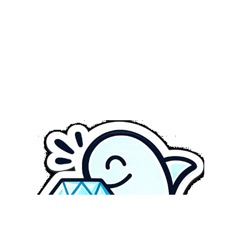 Humble Shark Sticker