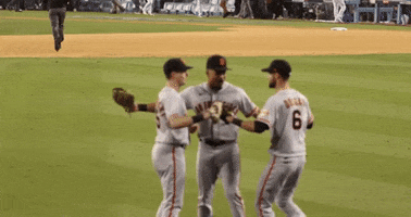 Group Hug Win GIF by MLB