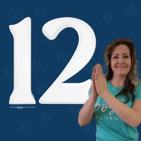 Clapping Number GIF by Beach Boss Influencers