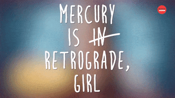 Astrology Mercury Retrograde GIF by BuzzFeed