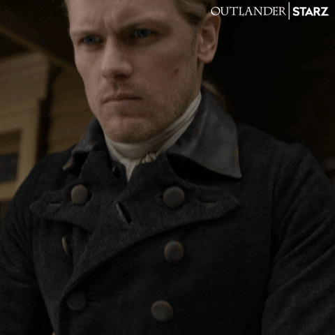 Angry Jamie Fraser GIF by Outlander