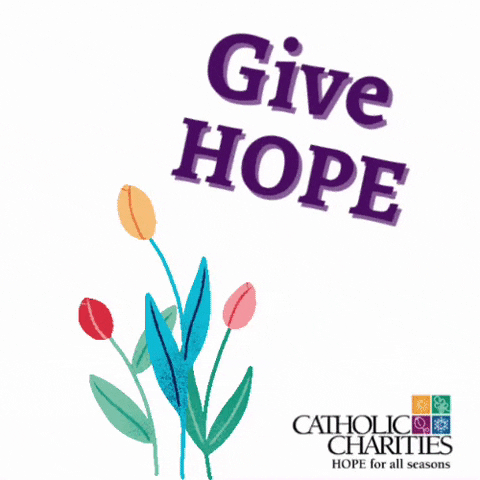 Hope Hopeday GIF by Catholic Charities of Buffalo