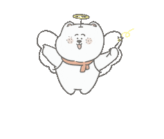 天使 Good Luck Sticker