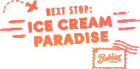 Ice Cream Take The Trip Sticker by Bubbies Mochi Ice Cream