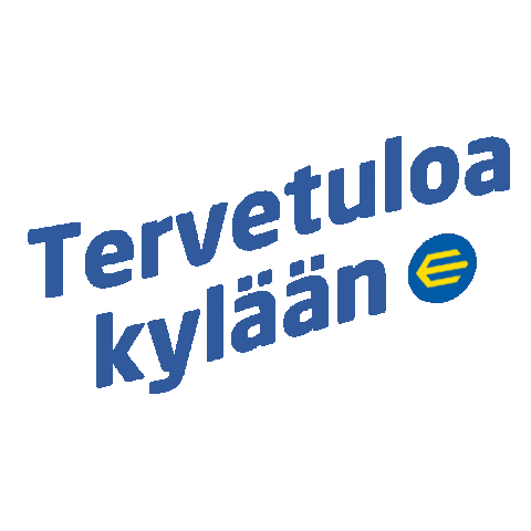 Terevetuloakylään Sticker by Eckerö Line