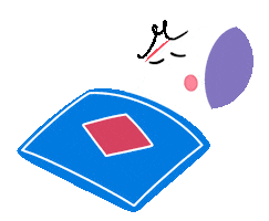 Tired Sleep Sticker by PAPATON
