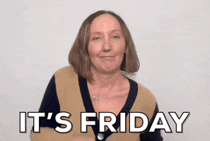 Its Friday Happy Dance GIF by Happiness Matters