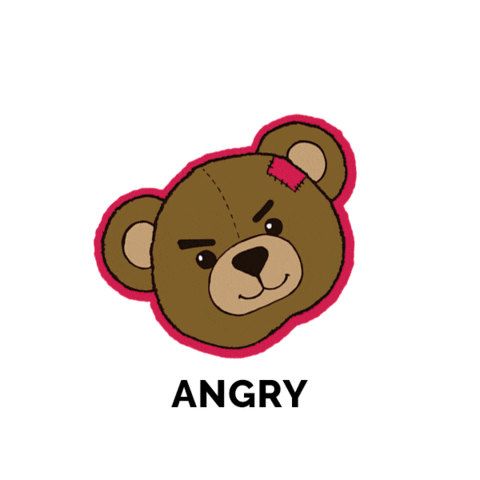 angry bear animated gif