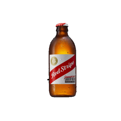 Red Stripe USA Sticker