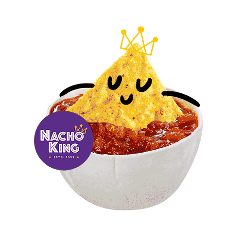 Nacho King Sticker