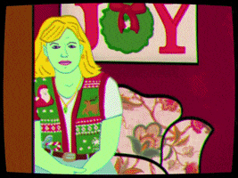 Frustrated Merry Christmas GIF by d00dbuffet