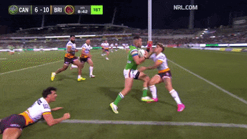 Try Nrl GIF by Canberra Raiders