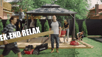 Weekend Relax GIF by Reno-Depot®