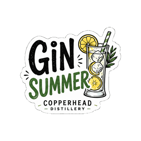 Happy Hour Summer Sticker by CopperheadDistillery