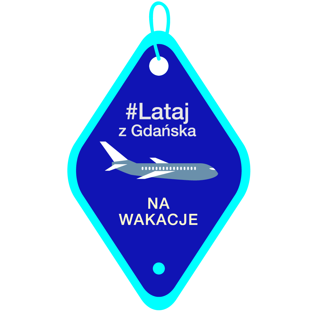 Gdańsk Lech Wałęsa Airport Sticker