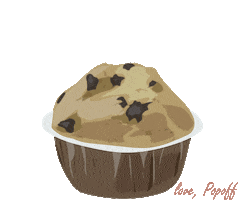 Dessert Cupcake Sticker by Popoff