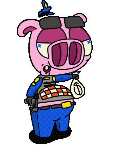 Dinero Puerco Sticker