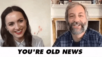 Judd Apatow Old News GIF by BuzzFeed