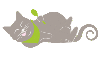 Hungry Cat Sticker by MjAMjAM Petfood