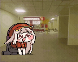 Pixel Art Mcdonalds GIF
