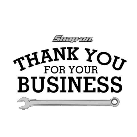 Thanks Thank You Sticker by Snap-on Tools