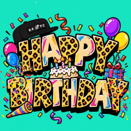 Celebrate Happy Birthday GIF by Boring Merch