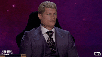 Cody Rhodes No GIF by TBS Network