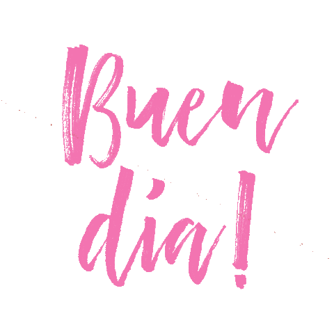 Buen Dia Saludo Sticker