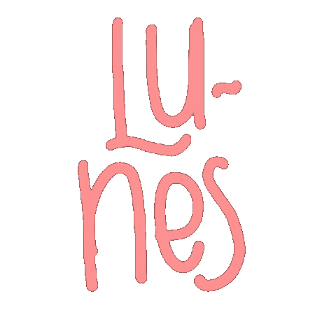 Monday Lettering Sticker