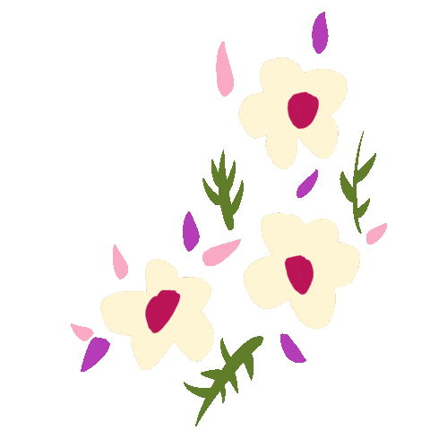 Peony Vintage Sticker