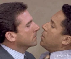 Michael kisses Oscar against both of their will