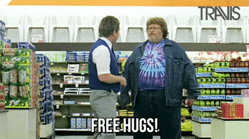 Grocery Store Hug GIF by Travis
